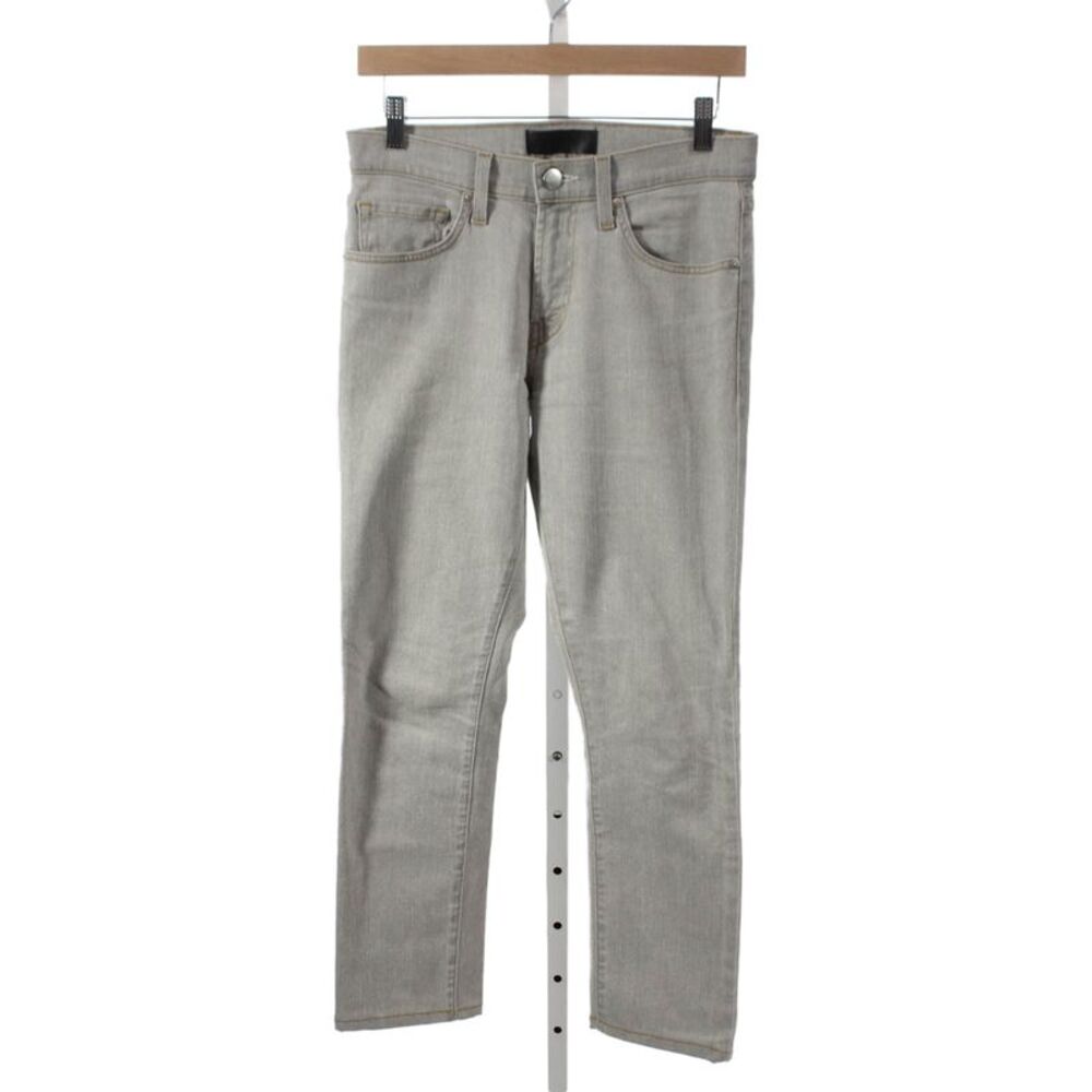 J Brand Unisex Straight Jeans Gray Button Fly Size 28